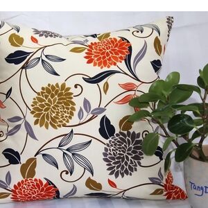 TangDepot Floral Pillow Covers Set Of 4